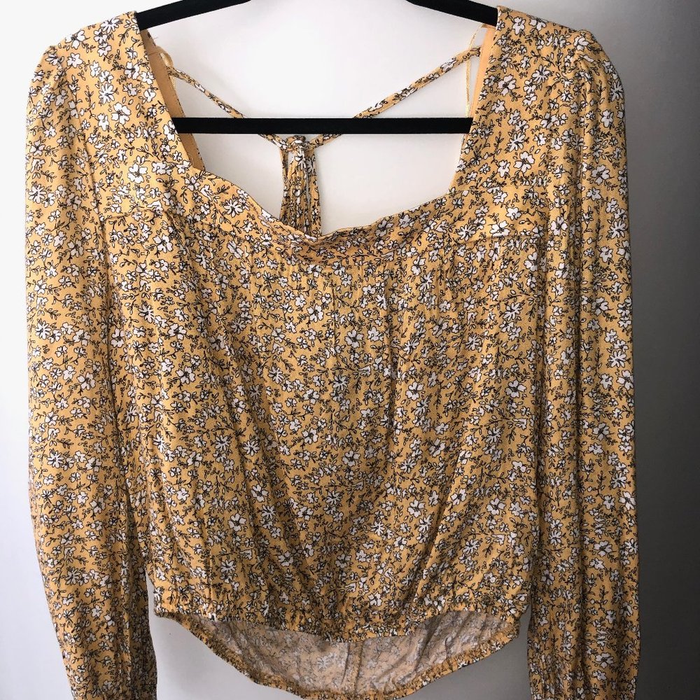 Long Sleeve Crop Top